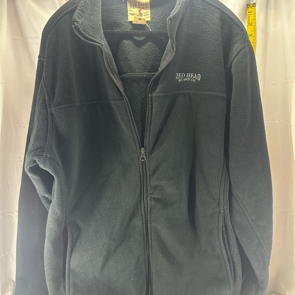 RedHead Men's Black Fleece Jacket
